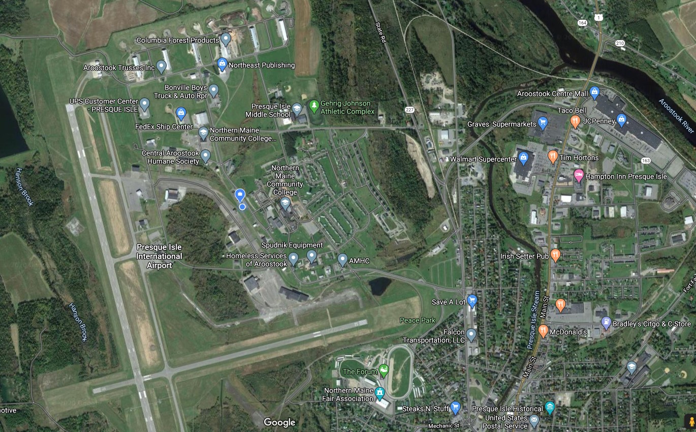 Google Maps representation of Skyway Industrial Park
